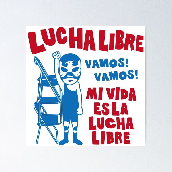 Aperçu de l'œuvre LUCHA LIBRE # 32 créée et vendue par rk58rk58.