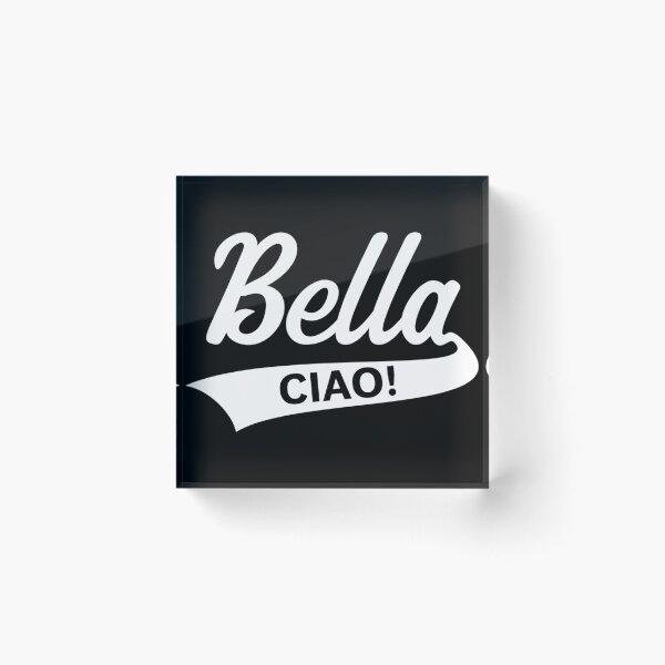 Artikelvorschau, Bella Ciao (Italien Abschiedsparty Weiß) entworfen und verkauft von Terryigan.
