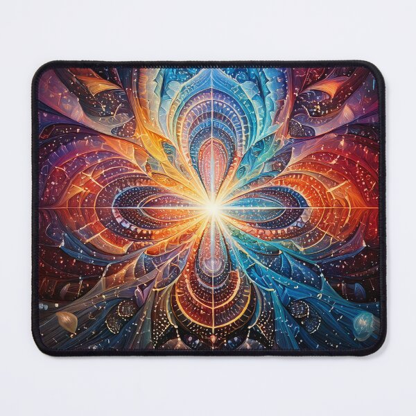 Item preview, Stellar Bloom: Cosmic Ascension Mandala designed and sold by DoctorFirefly.