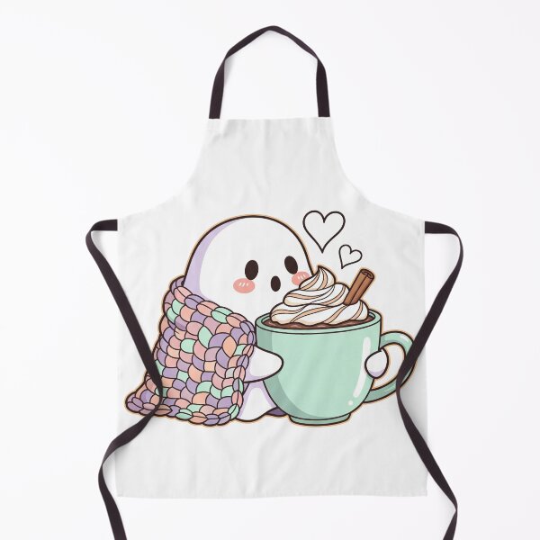 Item preview, Spooky Cute Cozy Cocoa Ghost designed and sold by Apex Designs.