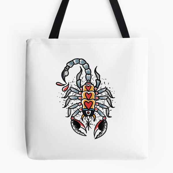 Item preview, American Traditional Tattoo Scorpion designed and sold by Danie Treece.