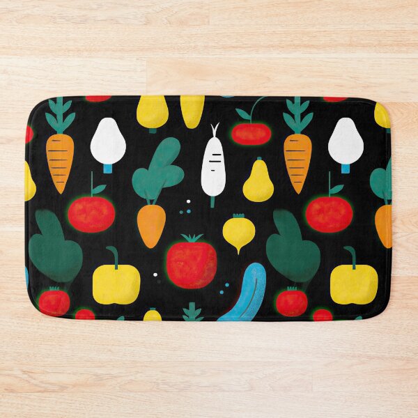 Item preview, Colorful Veggie Pattern– Fun All Over Print with Tomatoes, Carrots & Peppers, Farm Fresh Aesthetic, Gift for Foodies & Gardeners designed and sold by Kybruno's Creations.