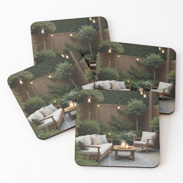 Item preview, Cozy Garden Oasis | A Serene Patio Retreat designed and sold by Jade Ado.