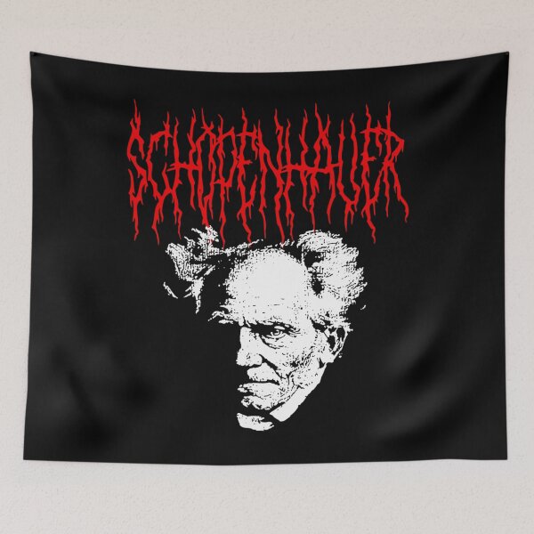 Item preview, Arthur Schopenhauer - Metal Philosopher designed and sold by OceaneBourgeois.