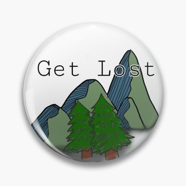 Item preview, Get Lost Mountains designed and sold by Wolf-and-whelps.
