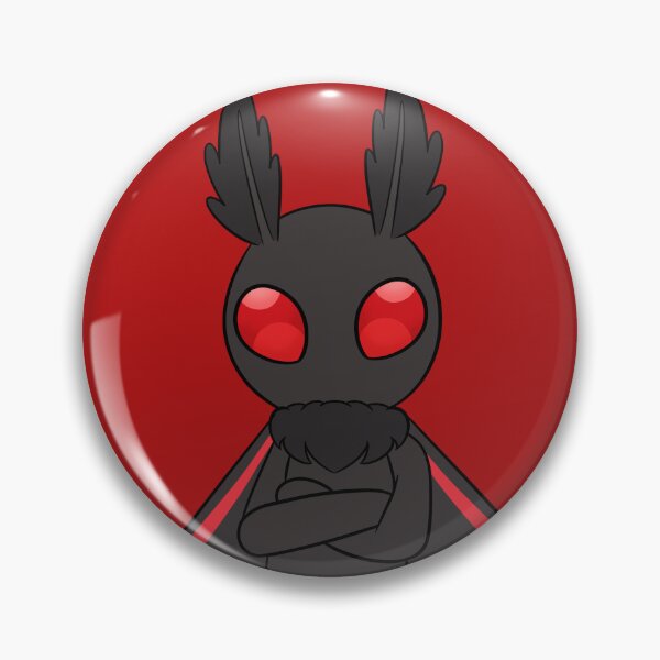 Item preview, Cinnabar Mothman Chibi designed and sold by Devilish-Lou.