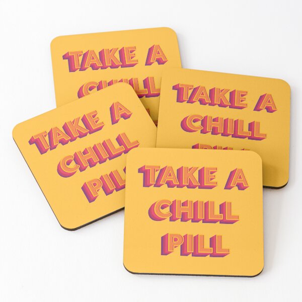 Item preview, Take A Chill Pill designed and sold by pinkmonkeybird.