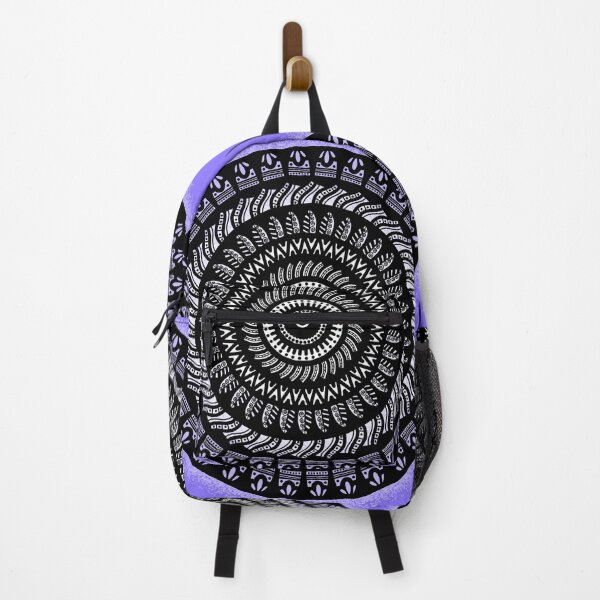 Item preview, Purple violet mandala lover inspired cute minimalistic indian mehndi art designed and sold by DivineMandala.