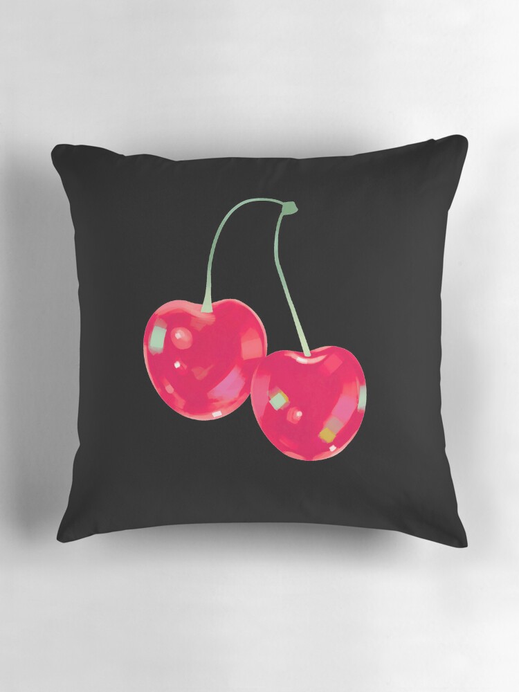 Pop Art Cherries Pillow