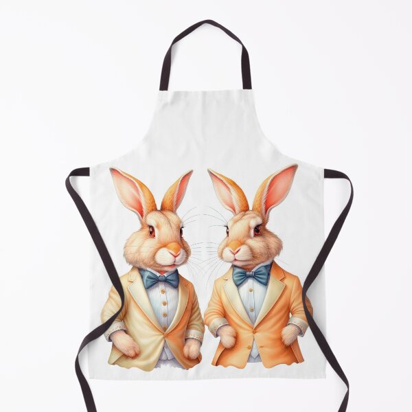 Item preview, Two funny rabbits in the style of steam punk designed and sold by LanaGustavsson.