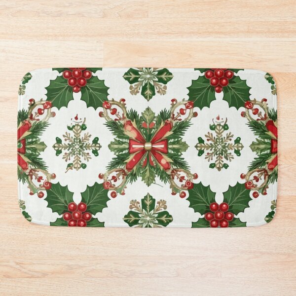 Item preview, Christmas watercolor pattern designed and sold by Grypis.