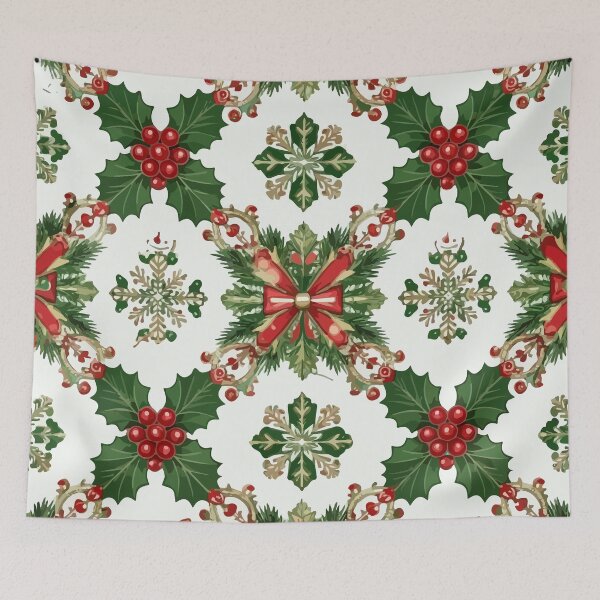 Item preview, Christmas watercolor pattern designed and sold by Grypis.