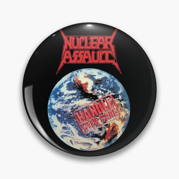 Item preview, Speed Metal Nuc.lear Ass.ault Inspired Artwork With Apocalyptic Fury designed and sold by LelahThomp.