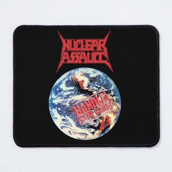 Item preview, Speed Metal Nuc.lear Ass.ault Inspired Artwork With Apocalyptic Fury designed and sold by LelahThomp.