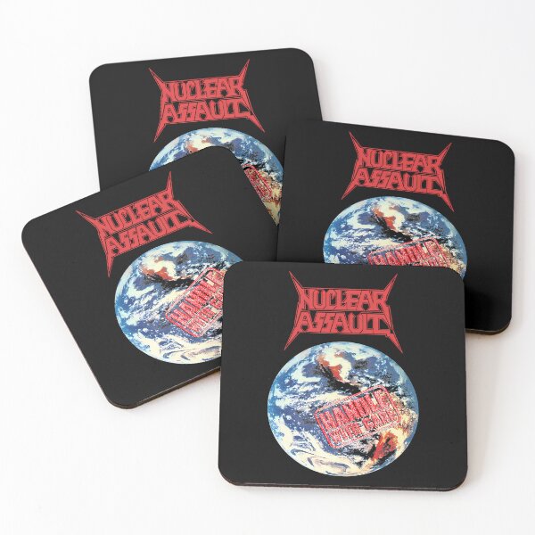 Item preview, Speed Metal Nuc.lear Ass.ault Inspired Artwork With Apocalyptic Fury designed and sold by LelahThomp.
