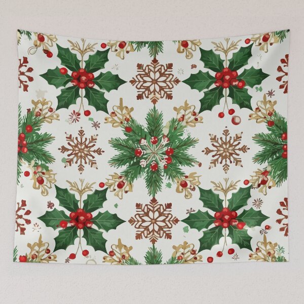 Item preview, Christmas watercolor pattern designed and sold by Grypis.