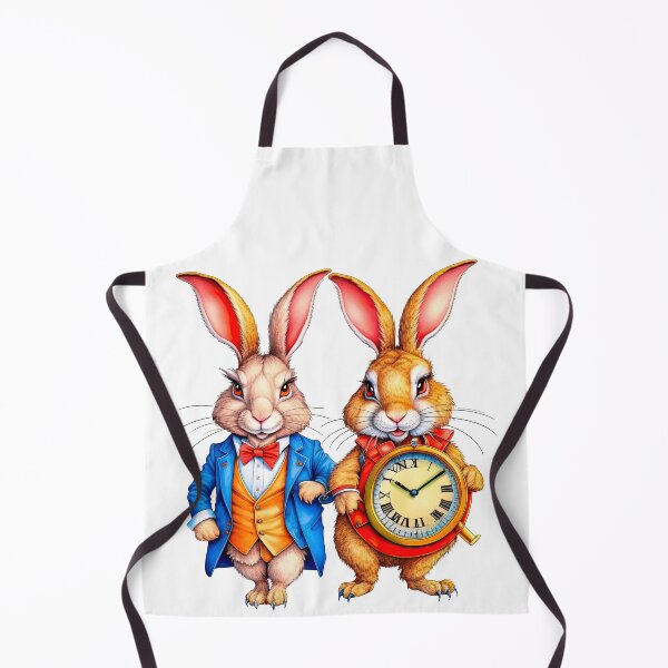Item preview, Two funny anthropomorphic rabbits in the style of steam punk, designed and sold by LanaGustavsson.