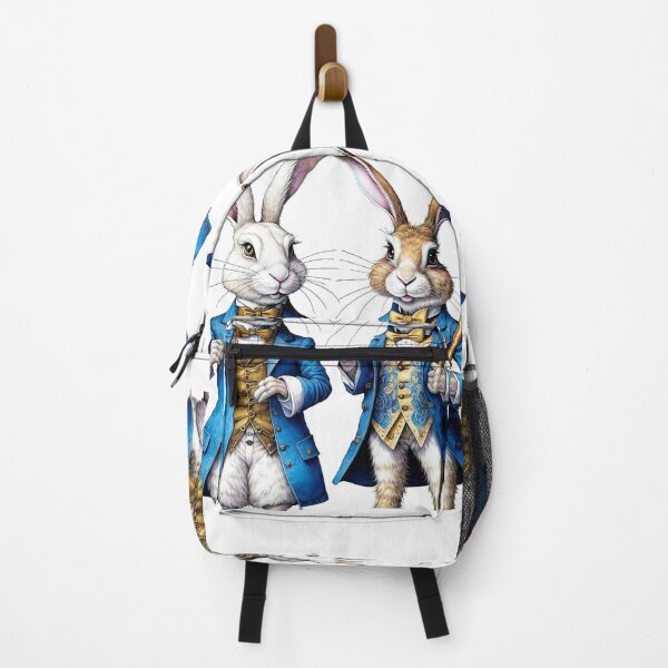 Item preview, Two funny anthropomorphic rabbits in the style of steam punk, designed and sold by LanaGustavsson.