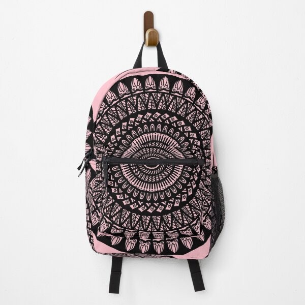 Item preview, Black and white floral minimalist simple cute indian spiritual mandala designed and sold by DivineMandala.