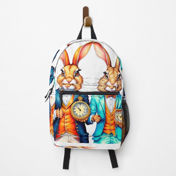 Item preview, Two funny anthropomorphic rabbits in the style of steam punk, designed and sold by LanaGustavsson.