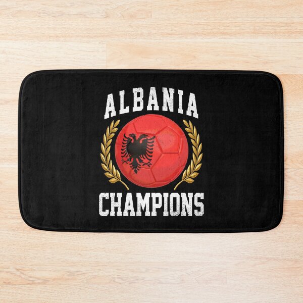 Item preview, SOCCER BALL FLAG CHAMPIONS - ALBANIA - Fans and Teams for Men and Women T-shirt designed and sold by wallsandpatts.