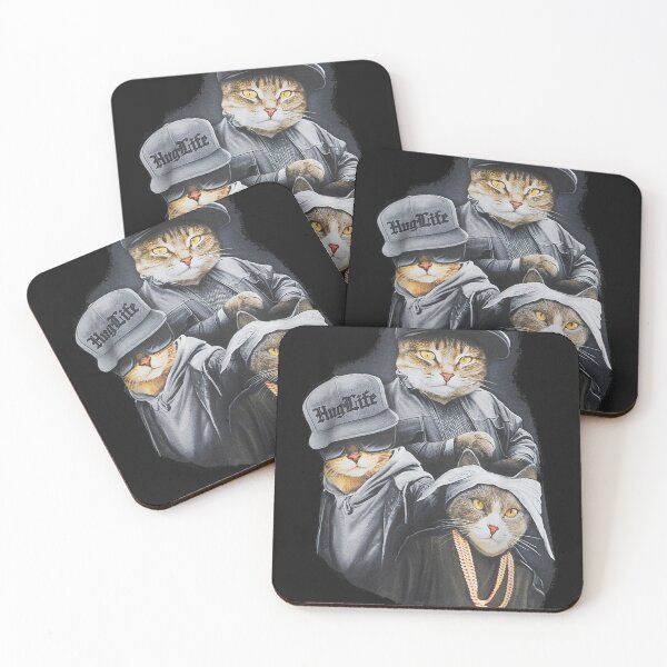 Item preview, Hug Life Cat Fit Modern Classic Cartoon Life designed and sold by olivebeh223.