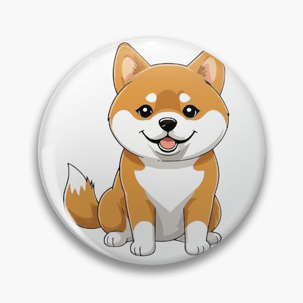 Item preview, Shiba Inu or cute Shiba dog in plain drawing designed and sold by amiplay.