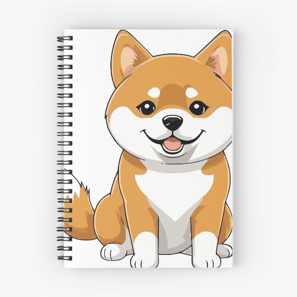 Item preview, Shiba Inu or cute Shiba dog in plain drawing designed and sold by amiplay.