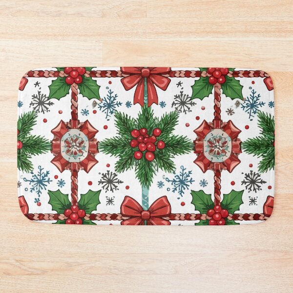 Item preview, Christmas watercolor pattern designed and sold by Grypis.