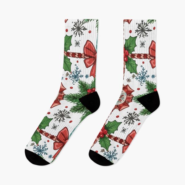 Item preview, Christmas watercolor pattern designed and sold by Grypis.