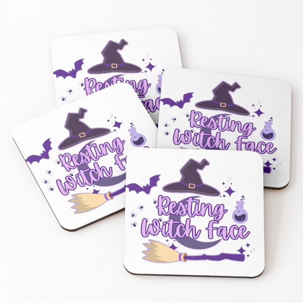 Item preview, Resting Witch Face T-Shirt – Funny Halloween Graphic Tee designed and sold by RetroFlow Designs..