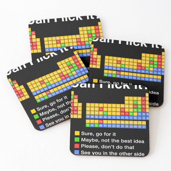 Item preview,  Can I Lick It Periodic Table designed and sold by Jasonitzhugh.
