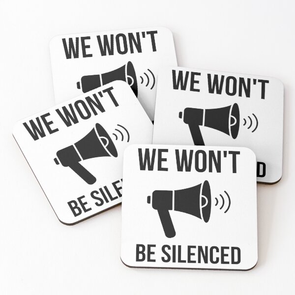 Item preview, We won’t be silenced  designed and sold by Rachel the Artist .
