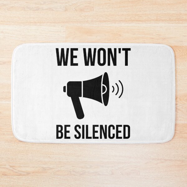 Item preview, We won’t be silenced  designed and sold by Rachel the Artist .