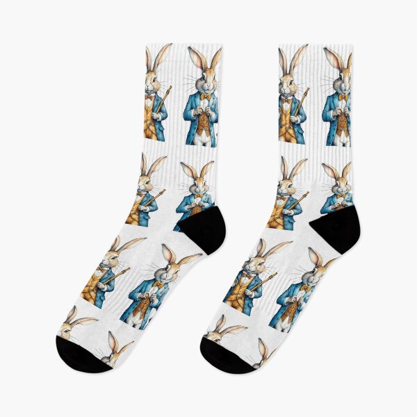Item preview, Two funny anthropomorphic rabbits in the style of steam punk, designed and sold by LanaGustavsson.