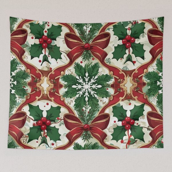 Item preview, Christmas watercolor pattern designed and sold by Grypis.