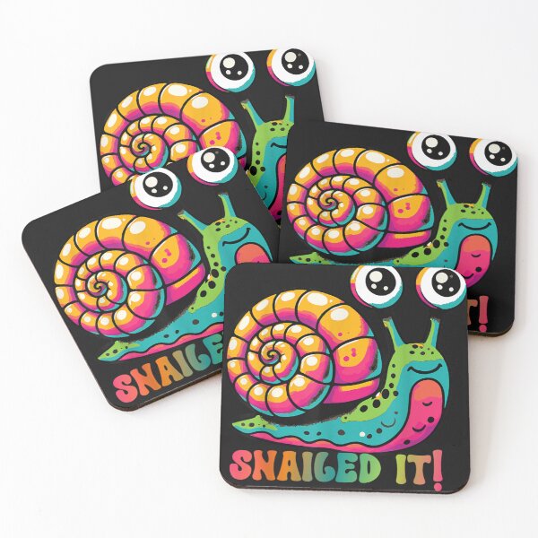 Item preview, Funny Snail Snailed It  Animal Theme designed and sold by olivebeh223.