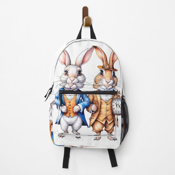 Item preview, Two funny anthropomorphic rabbits in the style of steam punk, designed and sold by LanaGustavsson.