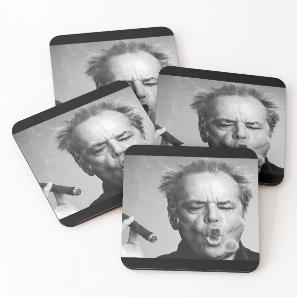 Item preview, Póster de humo de cigarro de Jack Nicholson designed and sold by Jasonitzhugh.