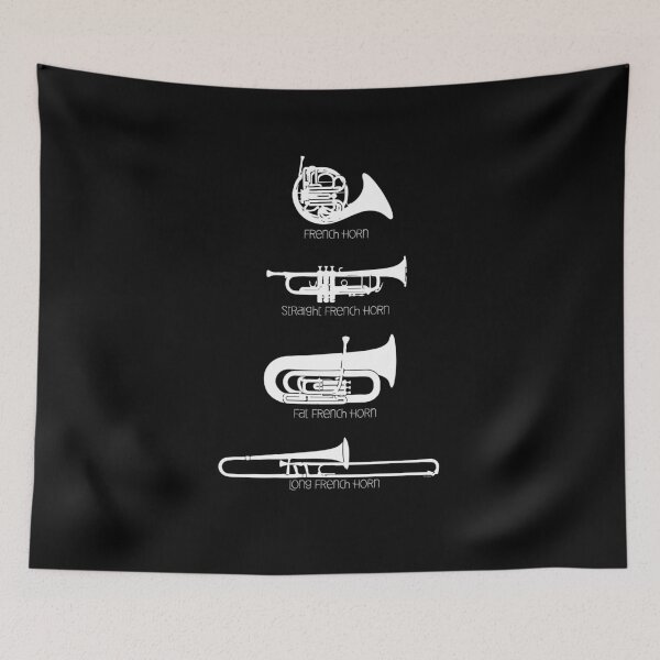 Item preview, Types Of French Horn designed and sold by TomGiantDesigns.