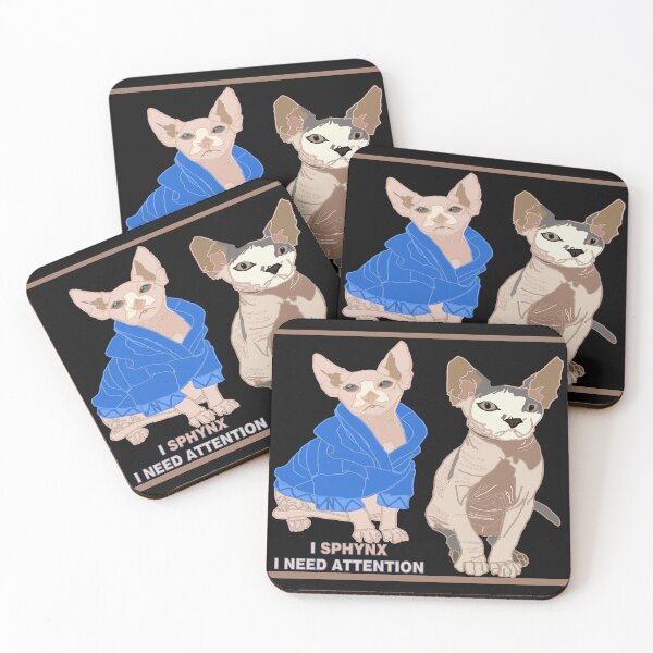 Item preview, Sphynx Thinks They Need Attention designed and sold by kristalcurt.