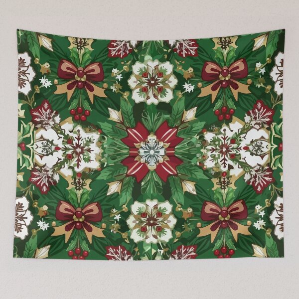 Item preview, Christmas watercolor pattern designed and sold by Grypis.