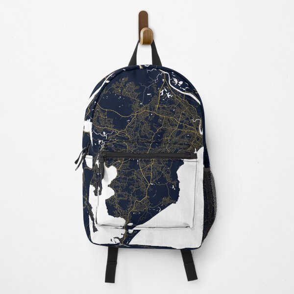 Item preview, Newcastle City Map of New South Wales, Australia - Gold Art Deco designed and sold by deMAP.