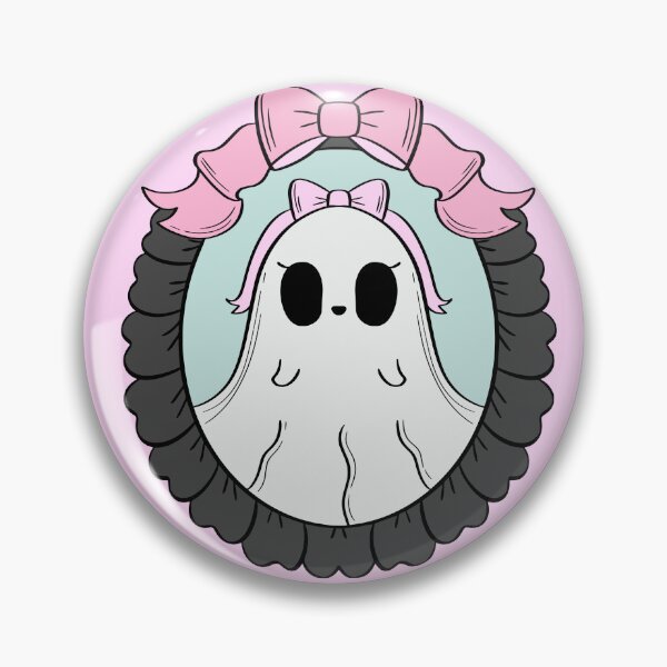 Item preview, Friendly Halloween Ghost Pink designed and sold by Wickedsherry13.