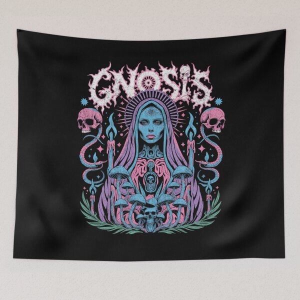 Item preview, Gnosis Mary Magdalene Dark Mystic Gnostic Art designed and sold by Jasonitzhugh.
