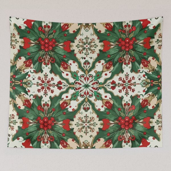 Item preview, Christmas watercolor pattern designed and sold by Grypis.