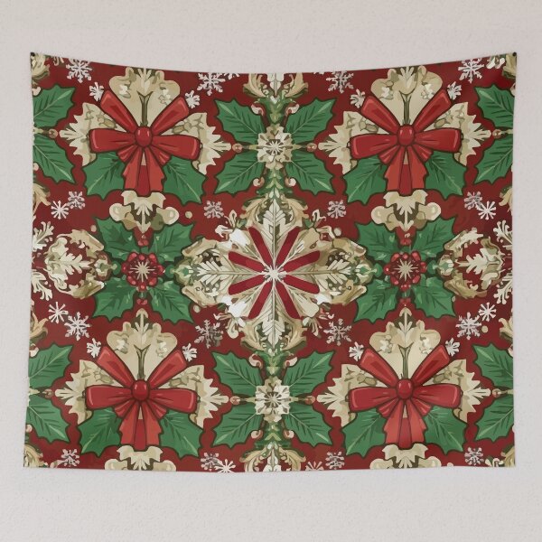 Item preview, Christmas watercolor pattern designed and sold by Grypis.