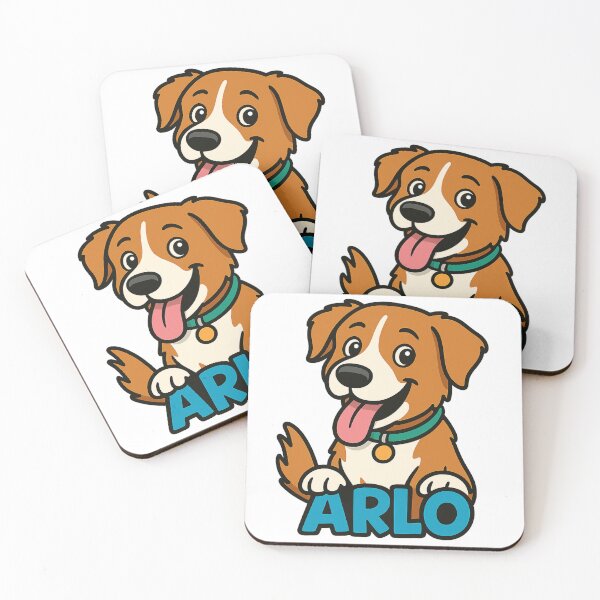 Item preview, arlo the cute dog, dog lover , men women kid designed and sold by ArtByMigdad.
