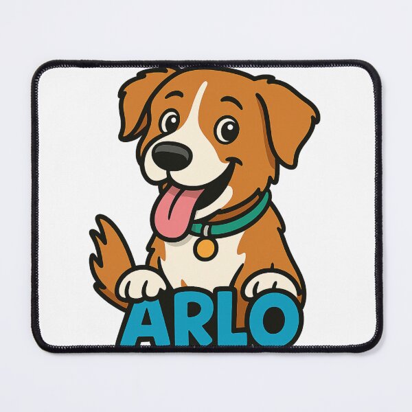 Item preview, arlo the cute dog, dog lover , men women kid designed and sold by ArtByMigdad.