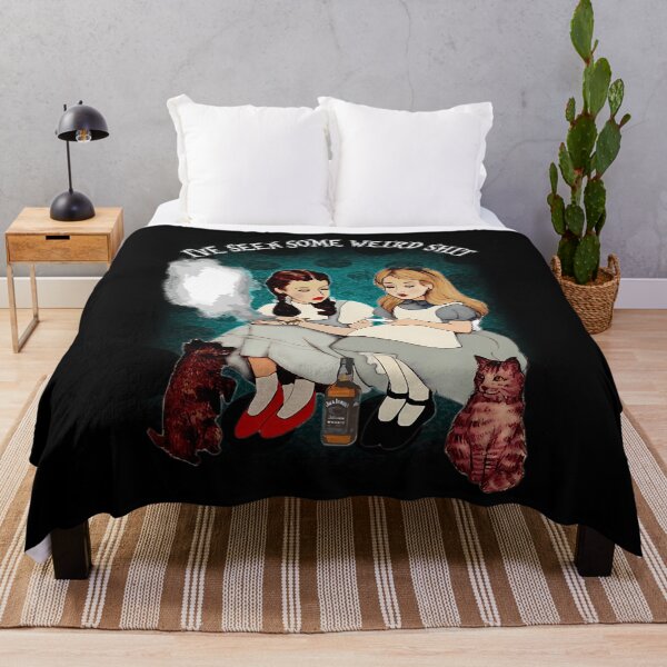 Item preview, Alice And Dorothy I'Ve Seen Some Weird Gifts Movie Fan designed and sold by EriGros.